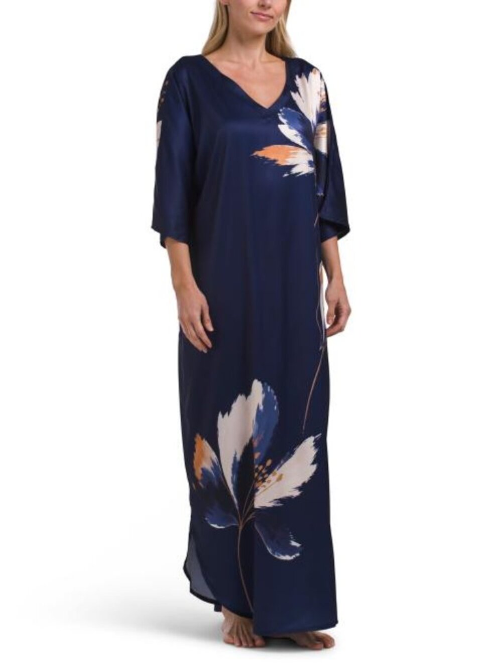 DALIA MACPHEE Floral Printed Caftan